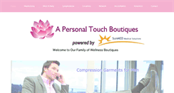 Desktop Screenshot of apersonaltouchboutiques.com